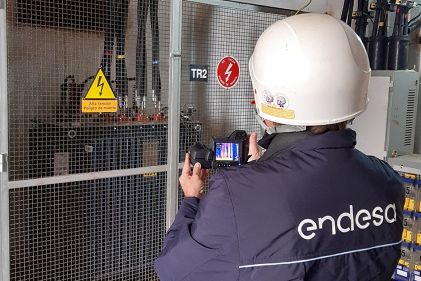 Endesa invierte 120.000 euros para fortalecer el suministro eléctrico en Alcañiz, Alcorisa y Andorra
