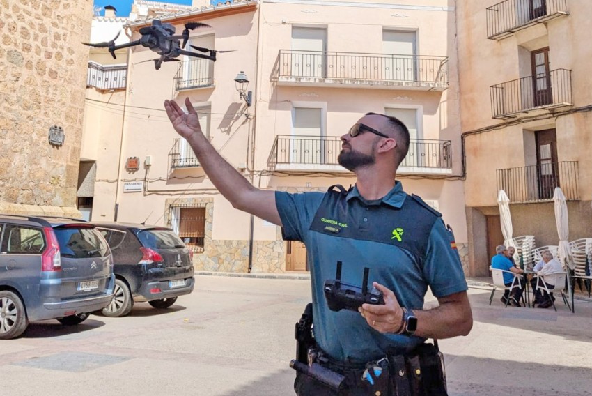 Todos los pueblos de Teruel y sus barrios estarán cartografiados a través de miles de imágenes de dron