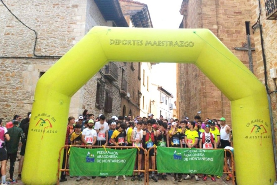 Patricia Villanueva reina de nuevo en La Iglesuela y gana el Campeonato de Aragón de Montaña