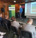Al menos treinta empresarios asisten en Alcañiz a una charla de Cepyme sobre digitalización de las pymes